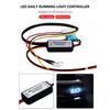 DRL Controller Auto Car LED Daytime Running Light Relay Harness Dimmer On/Off 12-18V Fog Lamp Control