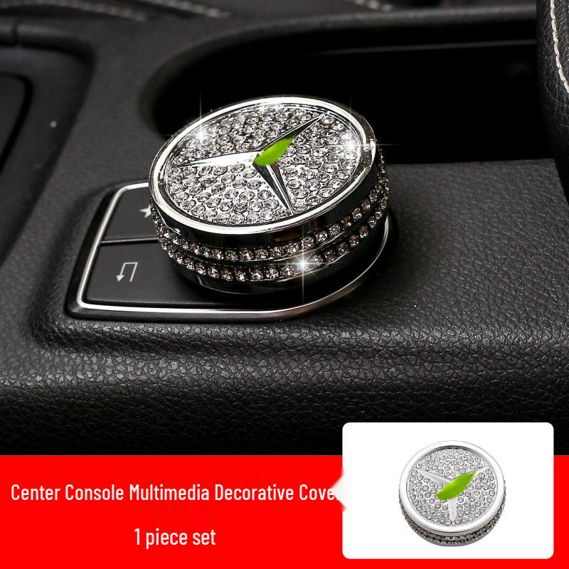 

Mercedes-Benz GLA Interior Diamond-Studded Control Knob & Console Decor Zinc Alloy