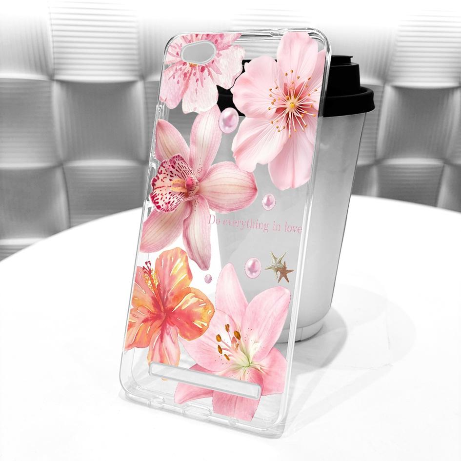 For Cover Xiaomi Redmi 4A 5A 4 4X Go Phone Case Popular Butterfly Flower Soft Slim Silicone Back Cover For Redmi4a Redmi4x Shell