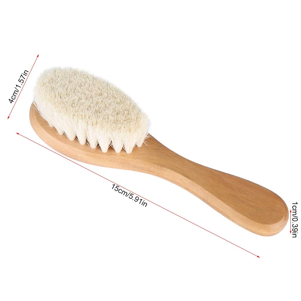 TOPINCN Baby Hair Brush for Newborns and Gives and Smooth Perfect As a Baby Gift Infants, Shiny, Smooth, Hair,