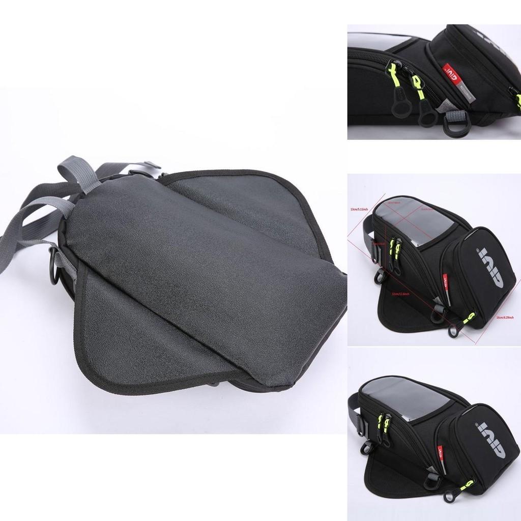 Stylish Waterproof Black Motor Tank Bag Magnetic Motorcycle Bag For Oil Fuel Tank