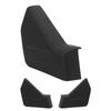 Seat Trim Cover Panel Scratch Resistant Strong Structure Black Textured Seat Housing Panel for Vehic