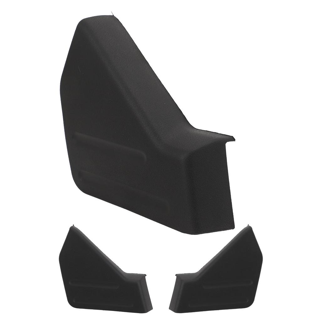 Seat Trim Cover Panel Scratch Resistant Strong Structure Black Textured Seat Housing Panel for Vehic