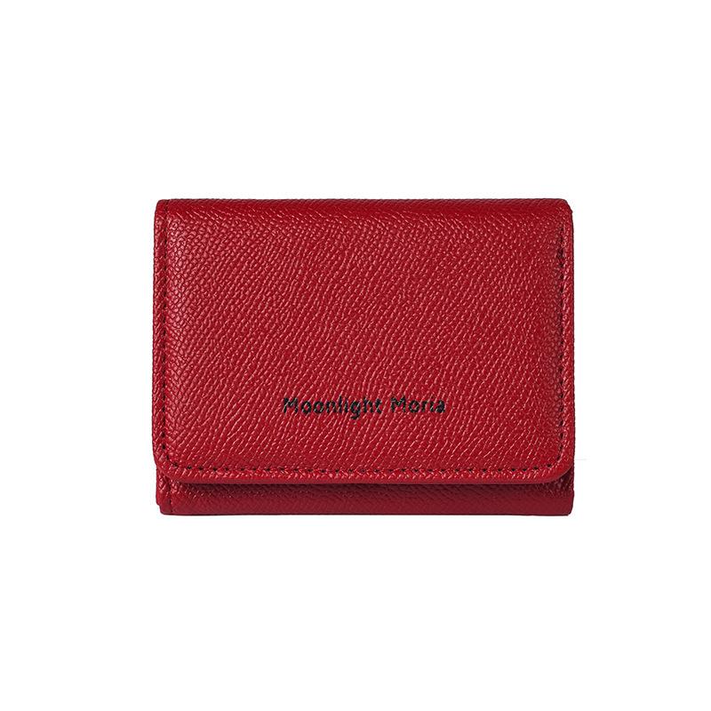 

1Pc 3Fold Retro Fashion Business Card Holder Wallet Mini Simple Women Coin Purse Gift Multi Slot 2-In-1 Men Storage Id Card Bag
