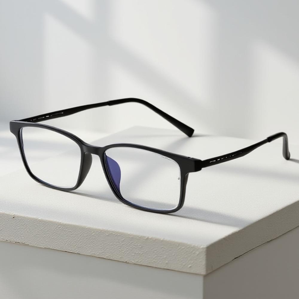 Fashion Rectangle Presbyopia Glasses Men Women Classic Black Reading Glasses Retro Ultra Light Anti Blue Light Eyewear
