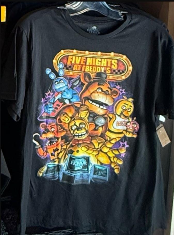 Universal Halloween Horror Nights HHN FNAF 5 Nights At Freddys Shirt Reprint Gif XXL