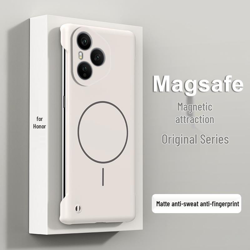 Husă Magnetică Ultra-Subțire Seria Huawei Honor 300/400 pentru Bărbați și Femei - Anti-Cădere, Design Fără Ramă