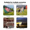 4M Outdoor Camping Reflective Rope Tent Fixed Rope Canopy Windproof Umbrella Rope Adjustable Outdoor Camping Rope