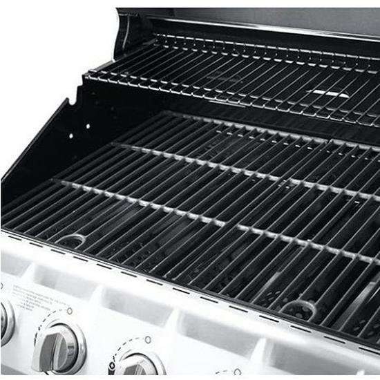 Black Matte Enamel Outdoor Grill, Kitchen & Bathroom Storage Rack, Refrigerator Shelf