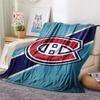 Montreal Canadiens Flannel Blanket, High quality Comfortable for All Seasons, Home Decor, Warmth and Comfort