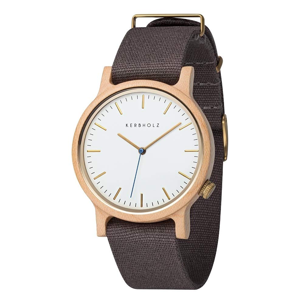 

Мужские деревянные часы Kabholz, Немецкий дизайн, Водонепроницаемые, Официально импортированные, WWAL7203