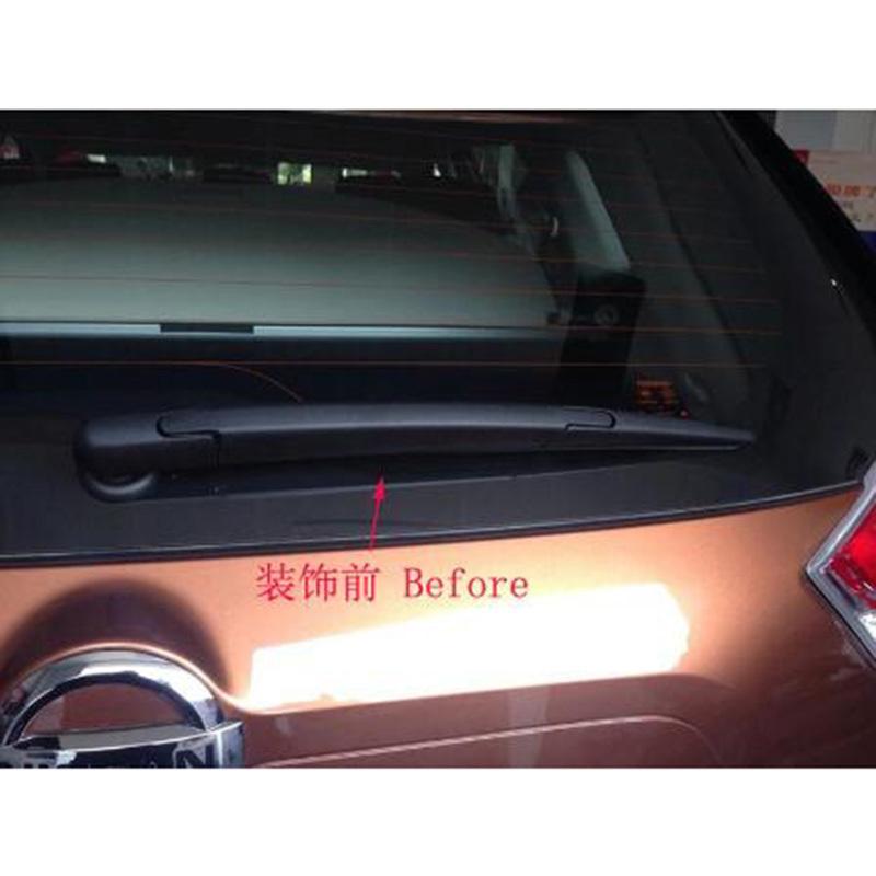 for Nissan Juke 2010 2015 2016 2017 ABS Chrome Plated Rear Wiper Cover Car Styling Auto Wiper Decoration Accessories