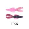 80mm Fishing Bait Wobbler Crazy Flapper Design Soft Lobster Worm Bait  Bass Fishing