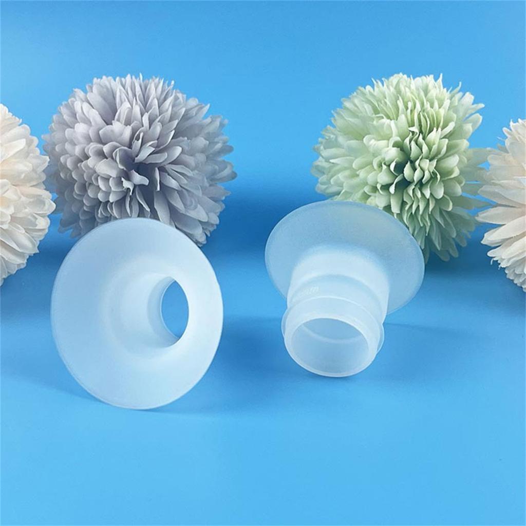 Adaptor de corn pentru pompă de sân din silicon Inserție de flanșă pentru pompa de sân universală Inserție de parte a pompei Îmbunătățiți eficiența pompei