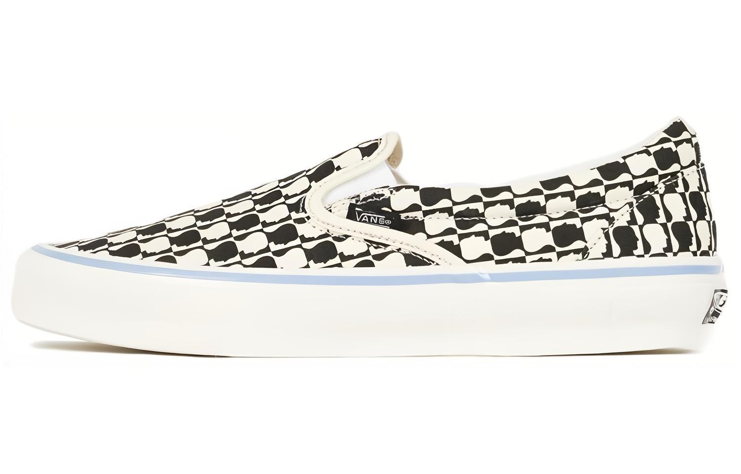 Slip-On Brain Dead x Slip-On Og Classic Vans Lx  Black White Checkerboard  VN0A45JKBA2 36