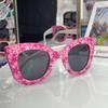 2025 New Cute And Fresh Flower Children's Fashion Sunglasses, UV Resistant, Baby Multi Color Lens Glasses