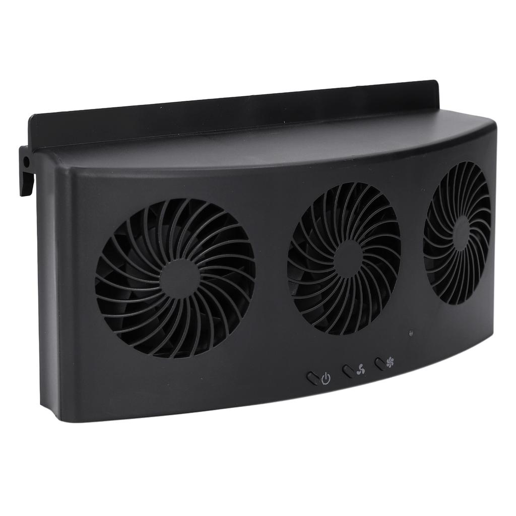 Car Exhaust Fan Air Circulation USB Powered Car Window Vent Fan for Odor Removal Heat Dissipation