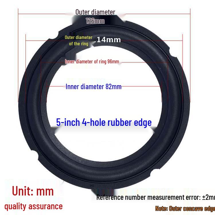 Speaker Repair Rubber Edge Ring - Replacement Folding Parts