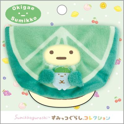 MV45801 Sumikkogurashi Collection Fruit Parlor Dress-Up Sumikko Lime Poncho