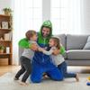 Kigurumi Luigi Mario Pigiami Tuta Intera Costume Adulto M Costume Luigi Mario Onesie - S