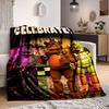 1Pc Five Nights Freddy'S Celebration Blanket Soft And Comfortable Casual Warm Camping Travel Christmas Halloween Xmas Gift M9284