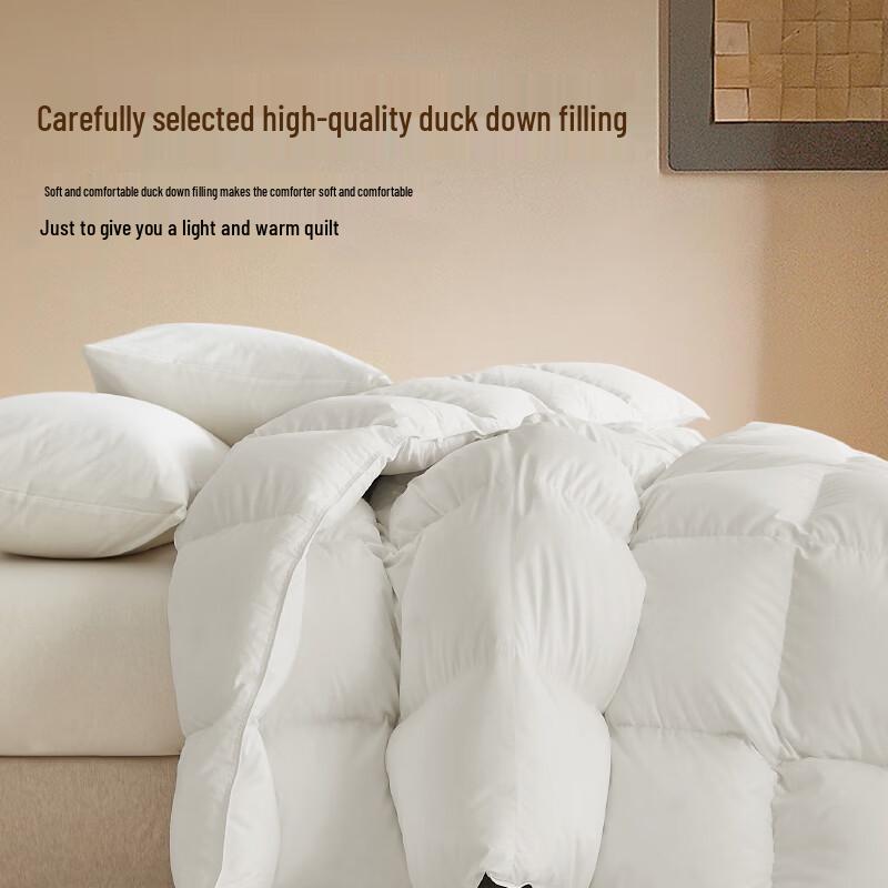 White Duck Feather Down Winter Quilt