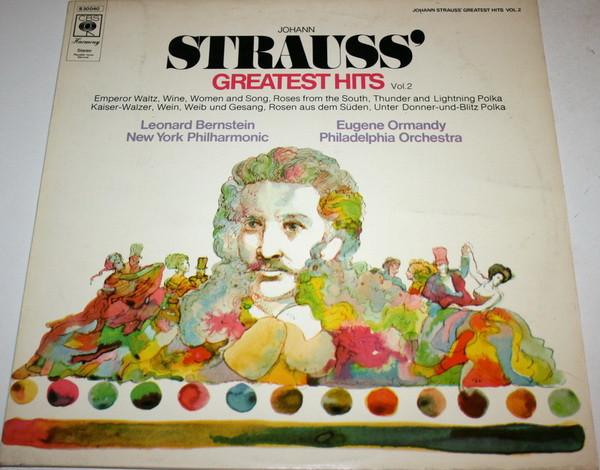 

LP Record VARIOUS - Johann Strauss Greatest Hits, Volu S30040 CBS Harmony 1973 Netherland Classical Used