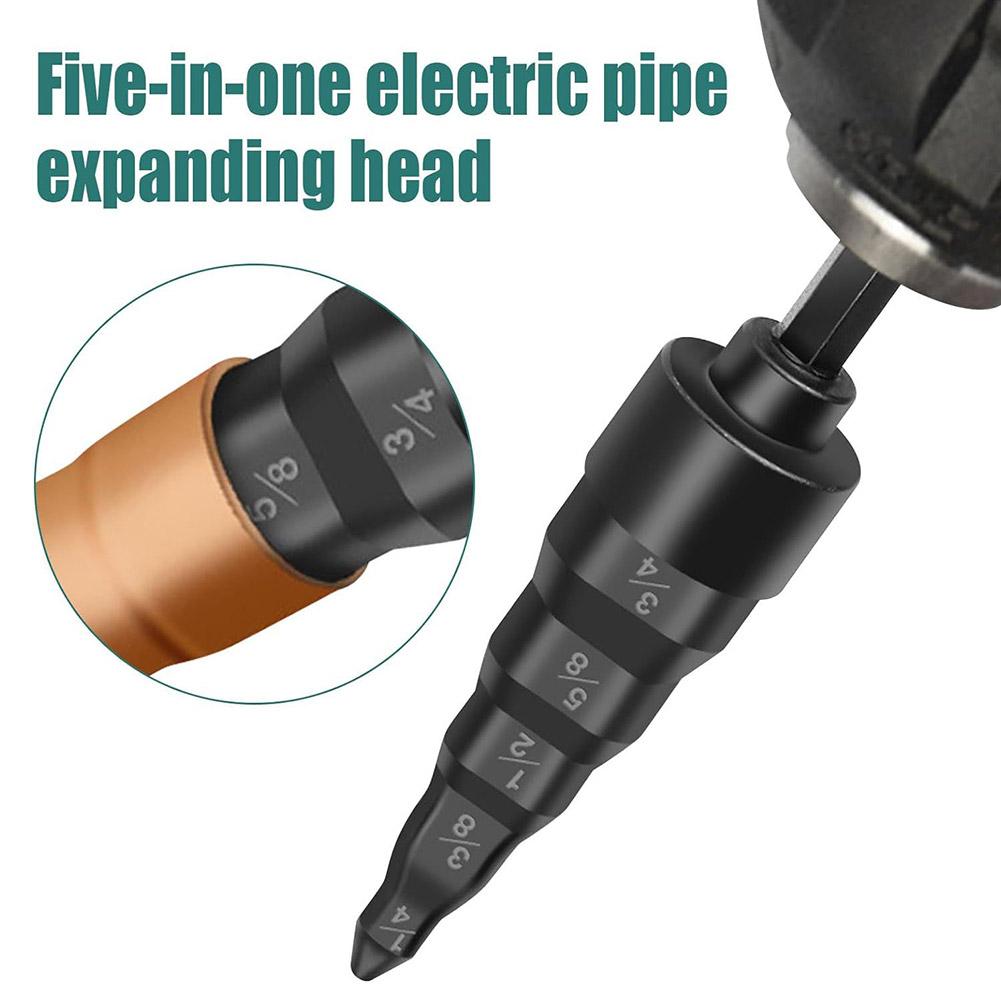 Klimaanlagen Kupferrohr Aufweiter HVAC Reparaturwerkzeug Bördelbohrer-Set Bördelrohraufweiter Weiche Kupferrohrwerkzeuge