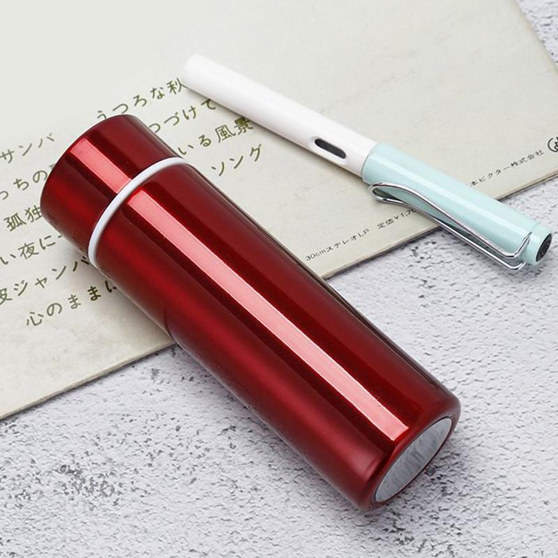 Thermische Wasserflasche Metall Thermobecher Heiß Kalt Feldflaschen Doppelwandig Edelstahlbecher Isolierte Feldflaschen Für Kinder