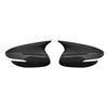For KIA K3 Cerato Forte 2013-2018 Rearview Side Mirror Cover Wing Cap Exterior Door Rear View Case Trim Carbon Fiber Sticker