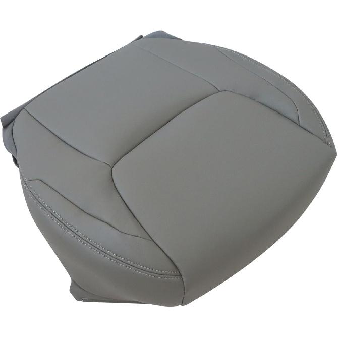 GXARTS Gray Driver Side Bottom Microfiber Leather Replacement Seat Cover Compatible with Toyota Sienna 2004 2005 2006 2007 2008 2009 2010
