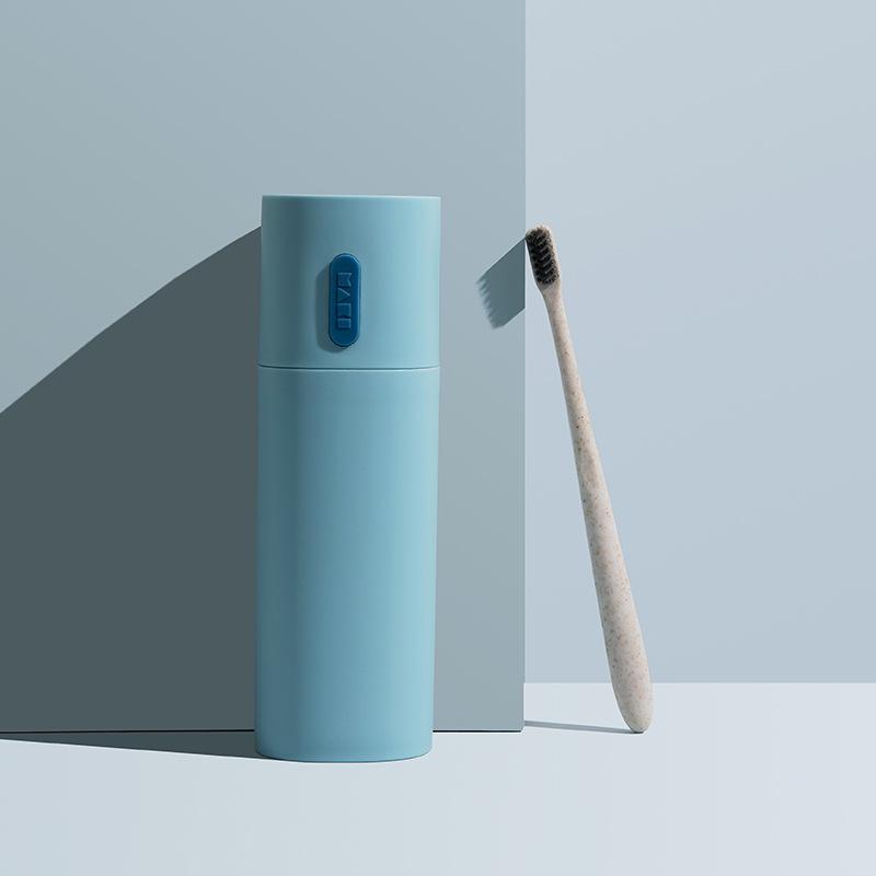 Home Set Travel Toothbrush Box, Simple and Modern Style Couple Toothpaste Storage Box