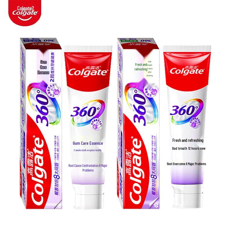 

Colgate 360 Essence Gum Care Toothpaste Duo