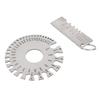 2 Pcs Wire Sheet Thickness Measurement Tool High Precise Plated Size Inspection Tool for Welding