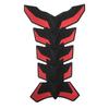 Motorcycle Accessories 3D Fishbone Sticker Fuel Tank Decorations Scratch Covering Decals Hot Sell Black Red Motorbike Stickers