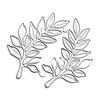 Carbon Steel Leaves Die Cuts, Birthday Leaves Stencils, Birthday Cards Cutting Dies for Scrapbooking Paper Card