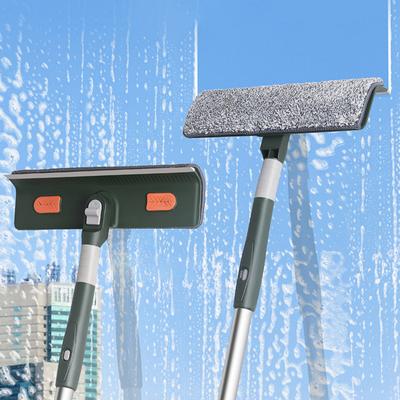 New Long Handle Window Cleaner Tools Set 180° Rotatable Long Handle Window Mop Household Squeegee Wiper Dust Cleaner Brush