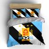 "Football Flag Bedding Set" Bedding Duvet Cover Set Duvet Cover Pillowcases (1 * Duvet Cover 2 * Pillowcases, Without Duvet Insert)