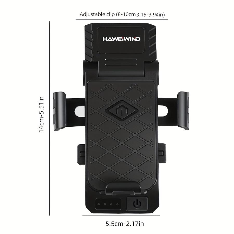 4-i-1 LED Cykellampa Framljus med Signalhorn Telefonhållare Ringklocka Powerbank MTB Cykel Ficklampa USB Laddningsbar Cykeltillbehör