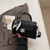 Popular contrasting bags women's new fashion versatile messenger bags portable small square bags