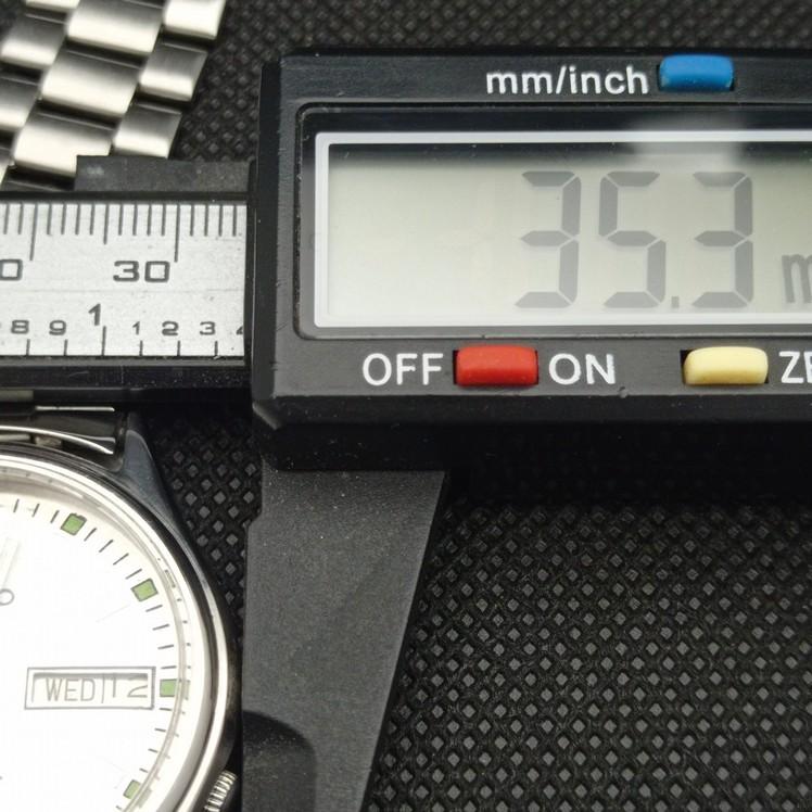 USED VINTAGE SEIKO AUTOMATIC 7009A JAPAN MENS D/D SILVER WATCH 621e-a415945-2 SKU621e-a415945