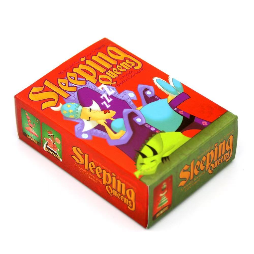 Juego de Mesa Sleeping Queens, Recopilación de Cartas, Juego Familiar Padre-Hijo
