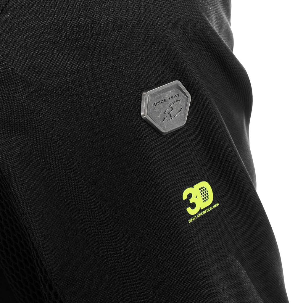 Motorcycle Jacket Protect 3D Airstream Jacket BlackNeon 2XL [KOMINE] JK-1563 07-1563 Men's