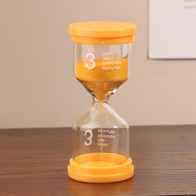 1Pc 3/5/10/15/30 Minutes Colorful Sandglass Children Kid Gift Toy Sand Timer Hour Glass Home Decoration Sand Clock