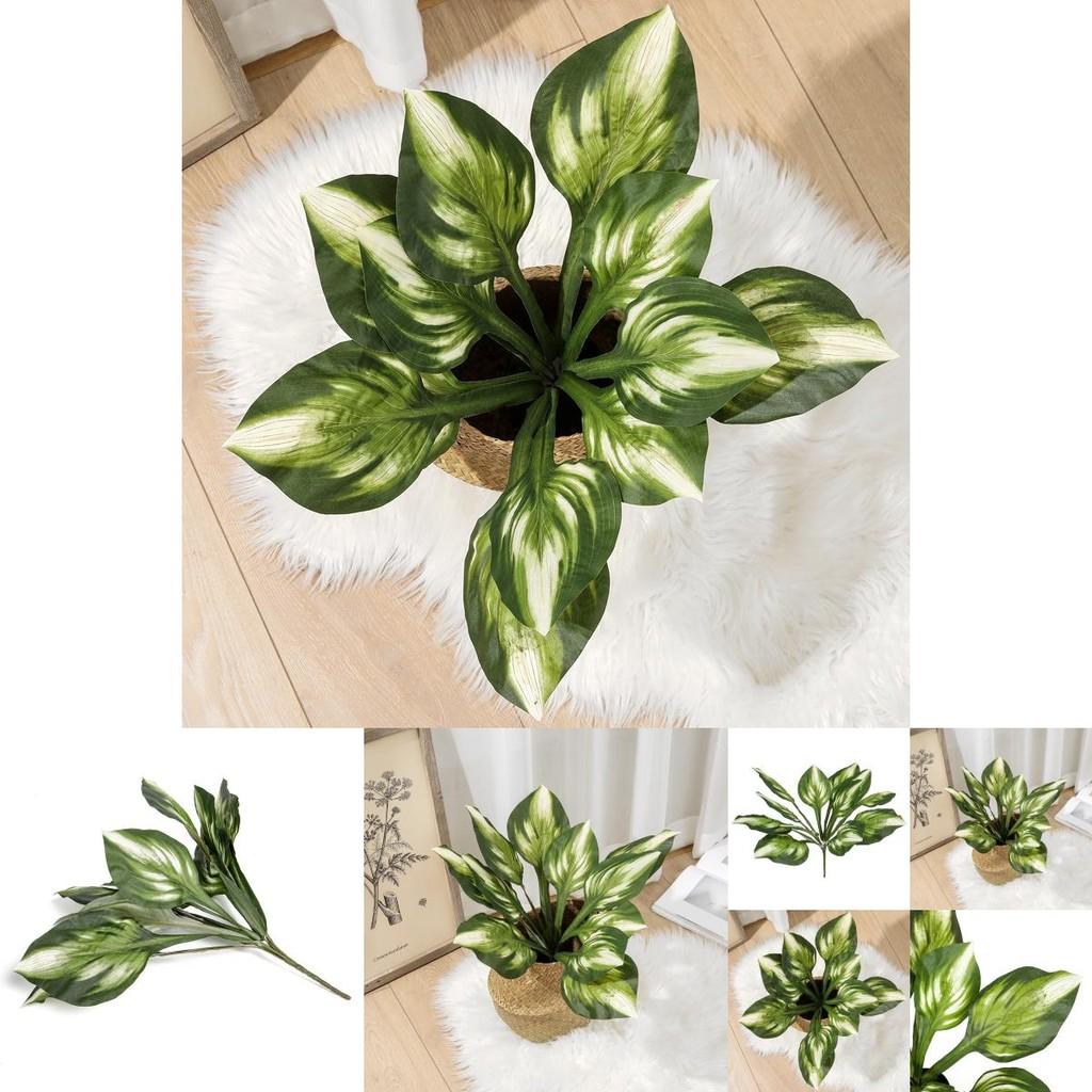 Kunstmatige Viola Japonica Var. Stenopetala bladplant decoratie voor wandtuin simulatie groen