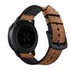 20mm Genuine Leather Coated Silicone Smart Watch Band for Garmin Vivoactive 3/Vivomove HR