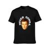 T-shirt Rick Astley T-shirt Semplice Festiva
