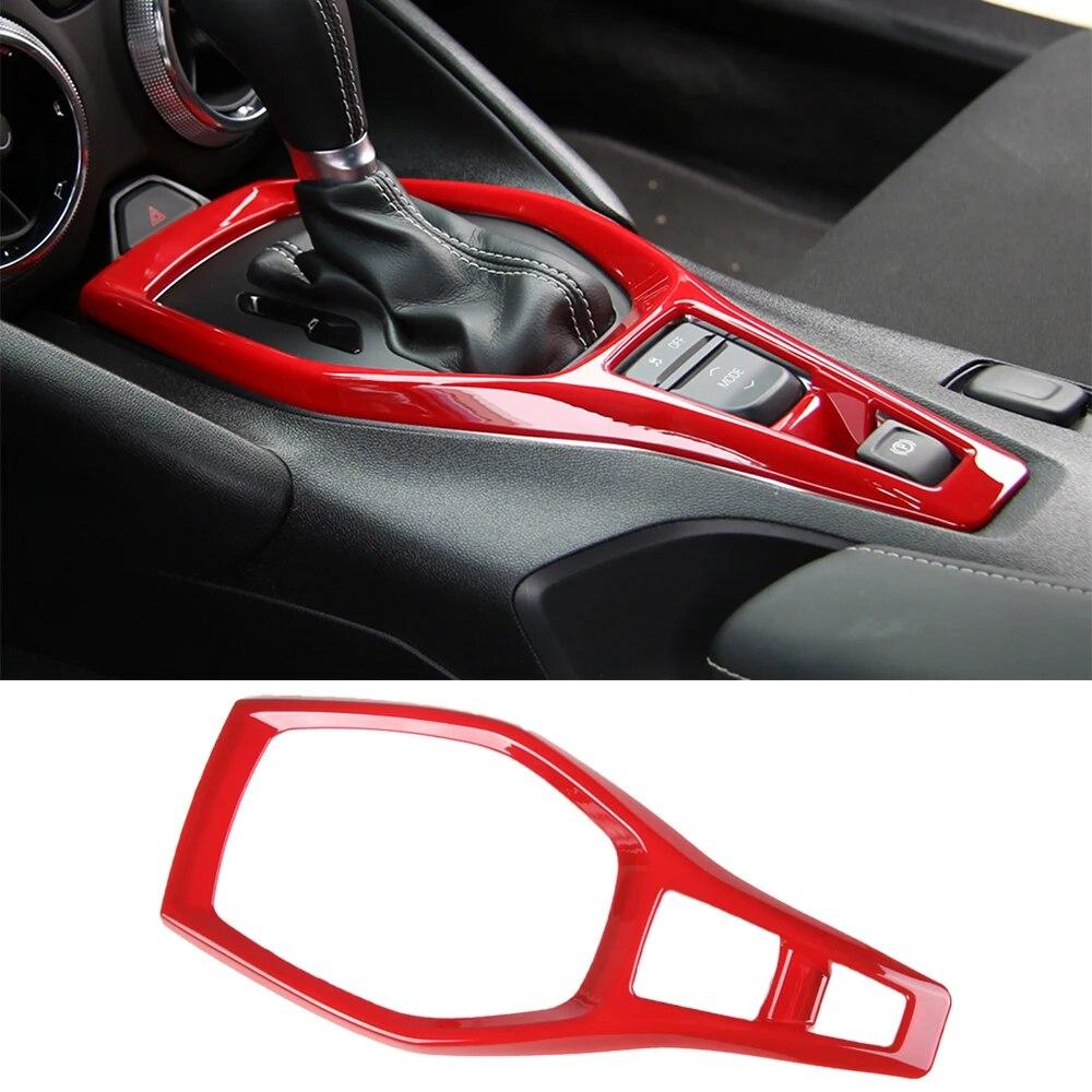 Inner Copilot Dashboard Control Carbon Fiber Decal For Chevy Camaro 2016-2024