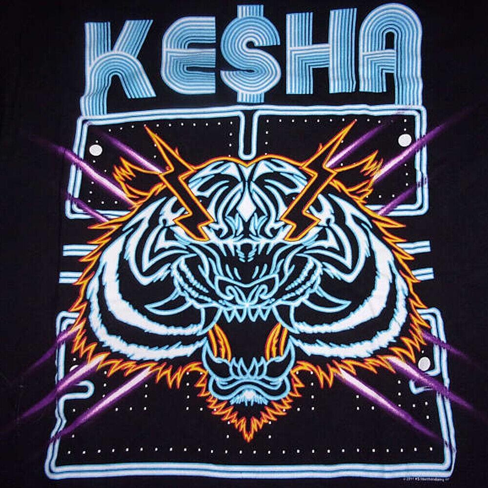 New Popular Kesha Tiger Collection Singer Unisex All Size Shirt AG1209 Unisex T-Shirt XXXXL