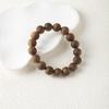 Natural Kynam Agarwood 108-Bead Multi-Strand Prayer Bracelet for Women and Men